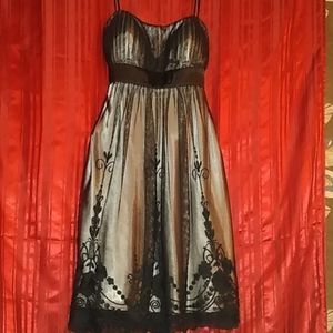 SL fashion midi dress